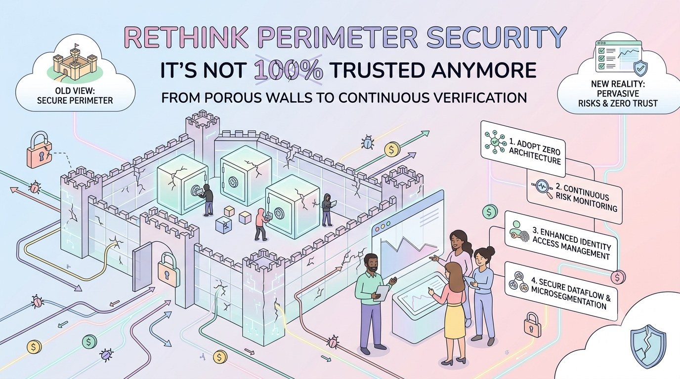 กำแพงที่ไม่เคยแข็งแรงจริง: ทำไม "Perimeter Security" ถึงเอาไม่อยู่ในยุคนี้