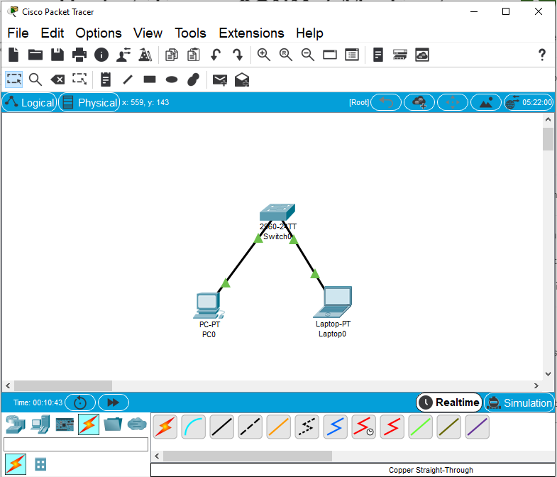 Cisco-Packet-Tracer-ตอนที่-3-My-First-Packet-Tracer-Lab
