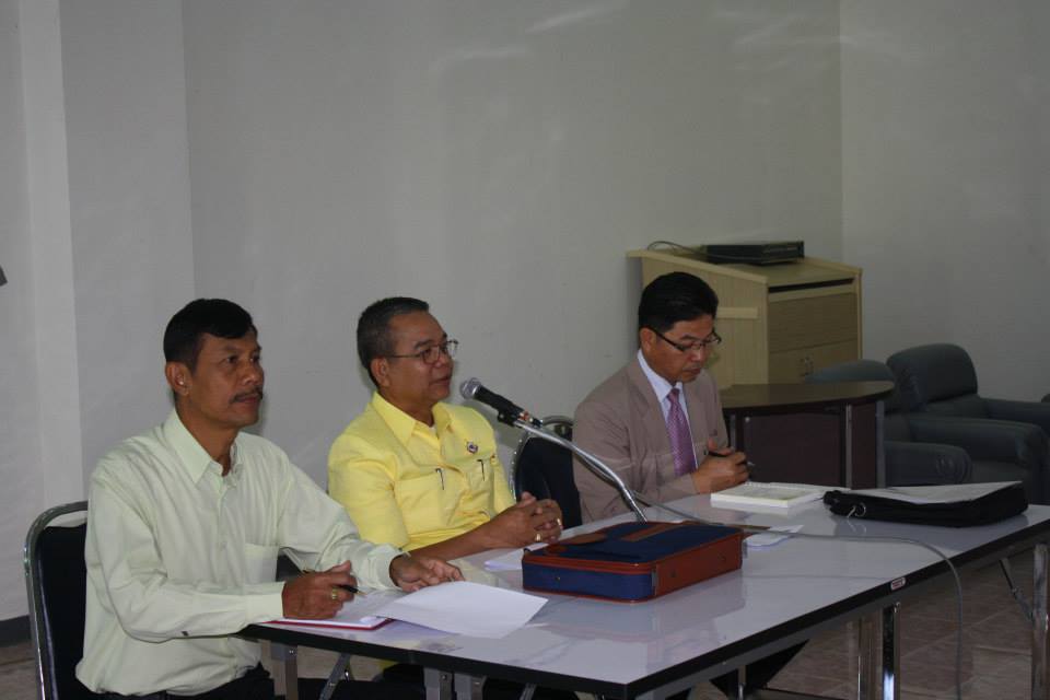 ประชุมเจ้าหน้าที่/อาคาร/ซ่อมบำรุง  เพื่อรับฟังนโยบายจากฝ่ายบริหาร วันที่ 2 กันยายน 2556  