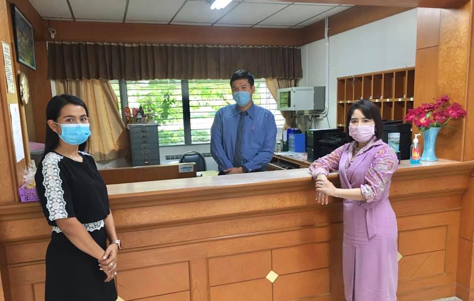 ตรวจความเรียบร้อยพื้นที่เช่า ศูนย์ฝึกประสบการณ์วิชาชีพเคียงคีรี