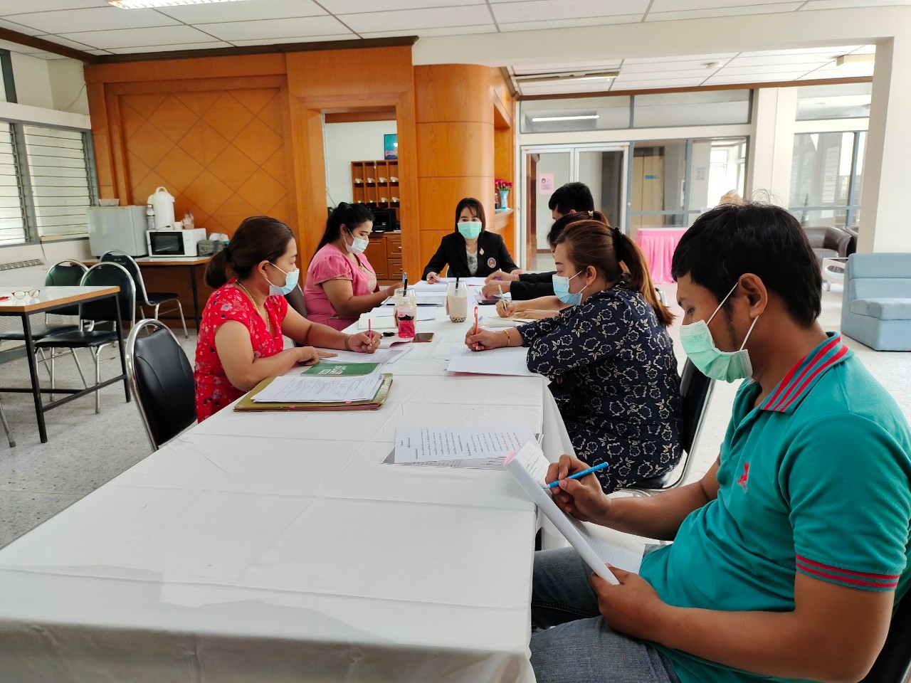 ประชุมบุคลากรศูนย์ฝึกประสบการณ์วิชาชีพเคียงคีรี 1/2564